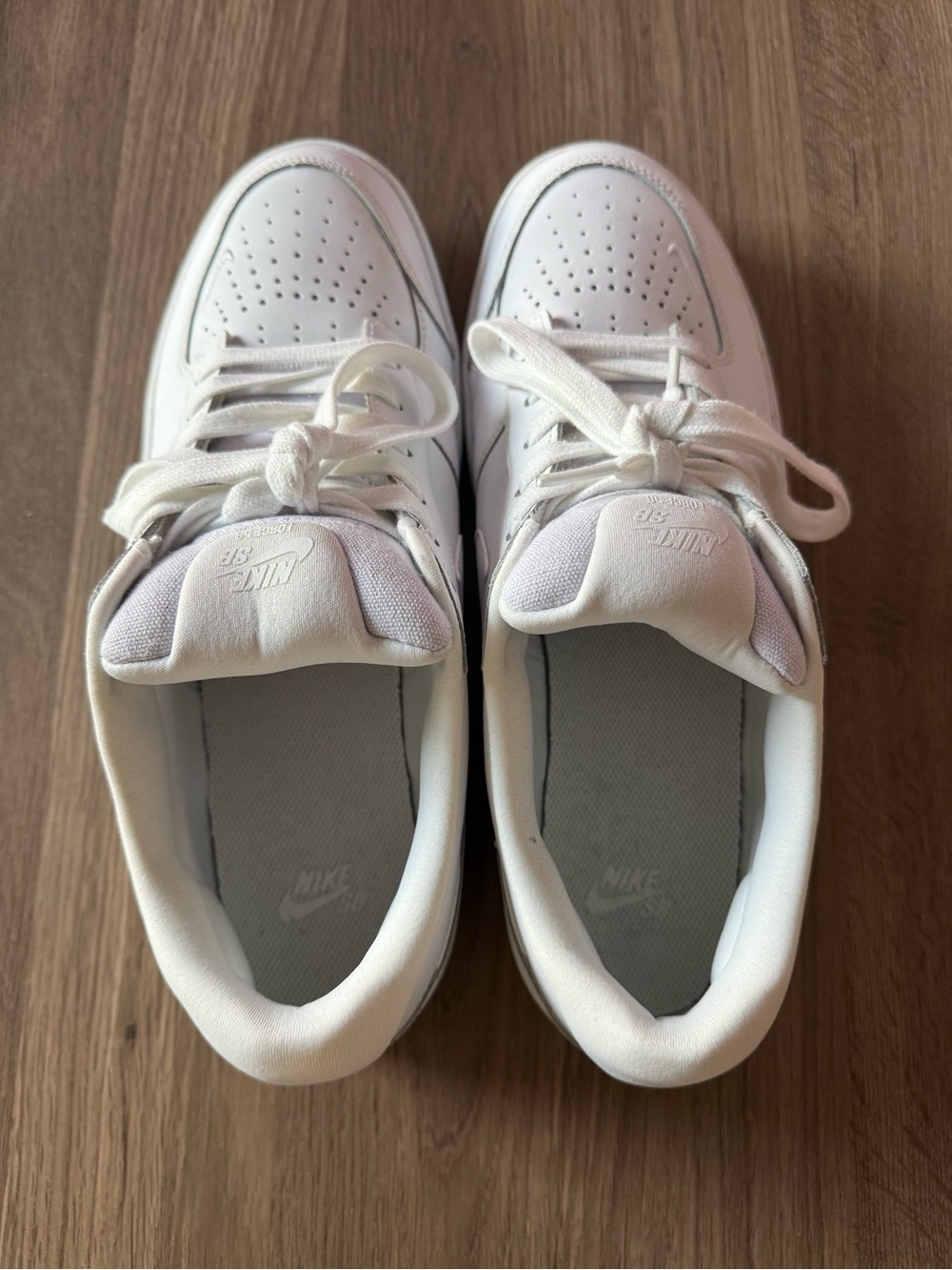 Nike Force 58 Prm Men’s White Low-Top Sneakers - Picture 3 of 13